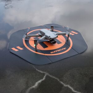 Tapete de Pouso Universal à Prova d'Água e Heliponto Portátil de Dobragem Rápida Adequado para DJI Mini 4 Pro/Mavic 3 Pro/Mini 2 SE/Air 2S/Mini 3 Pro/Mavic 2/Holy Stone/FPV Drones/DJI Avata/RC Acessórios para Tapete de Pouso