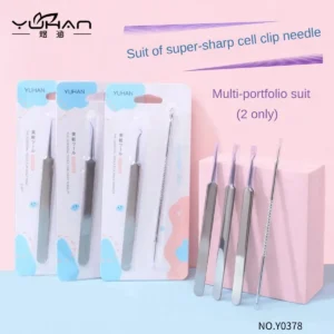 Acne agulha cravo acne removedor cuidados com a pele feminina beleza acne poros rosto limpeza cravo acne agulha cuidados com a pele ferramenta