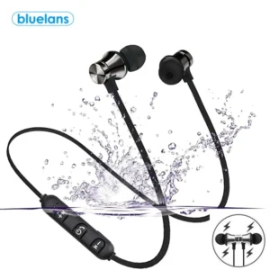 Xt11 fone de ouvido sem fio com adsorção magnética, bluetooth 4.2, fone de ouvido estéreo esportivo para telefone