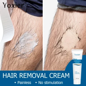 Creme Depilatório Barba Axilas Partes Íntimas Indolor Suave Clarear Hidratante Beleza Suave Nutritivo Corpo Cuidados com a Pele 40g