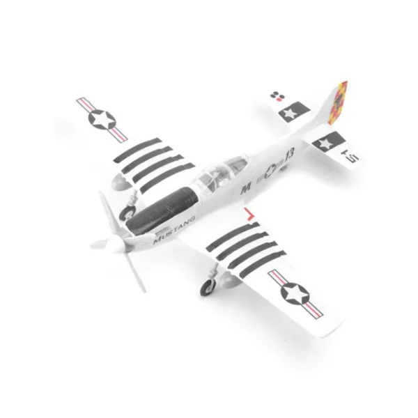 Brinquedo militar do enigma do lutador, presentes plásticos do brinquedo de DIY, enigma do furacão, WWII, 4D, BF109, F4U, P51, 1:48 - Imagem 17