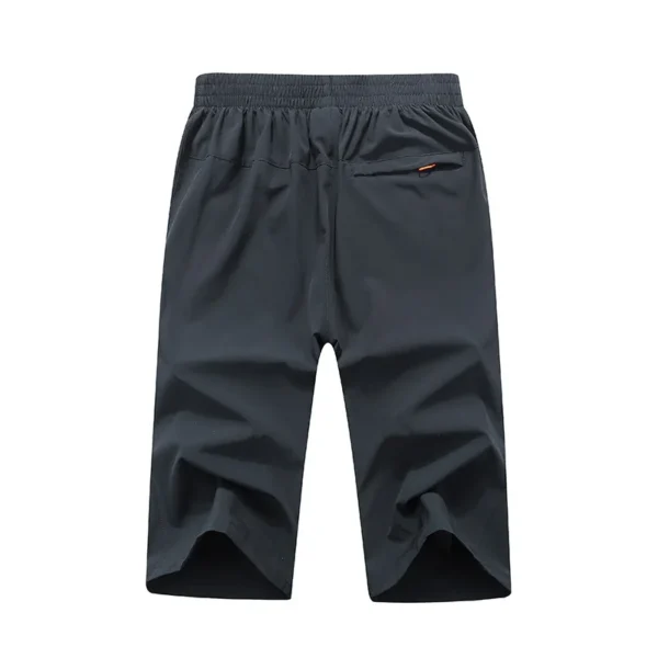 Shorts masculinos, roupas masculinas, calças de moletom grandes, calças curtas casuais, shorts de verão, comprimento 3/4, calças curtas, frete grátis - Imagem 7