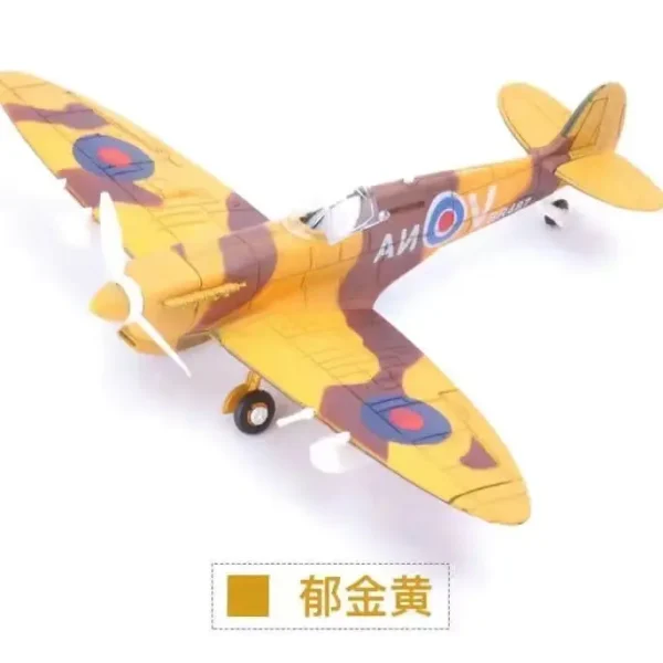 Furacão Militar Fighter, Montagem Avião Modelo, DIY Puzzle Toy, Presente De Plástico, 4D, WW2 F4U Fighter P51 BF109, 1:48 - Imagem 17