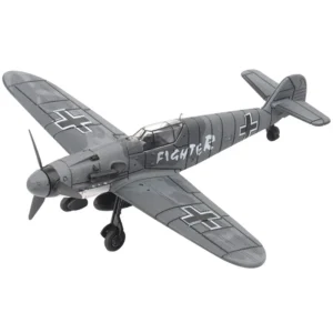 Brinquedo militar do enigma do lutador, presentes plásticos do brinquedo de DIY, enigma do furacão, WWII, 4D, BF109, F4U, P51, 1:48