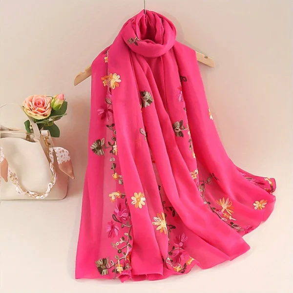Lenço de seda quadrado vintage feminino, bandana de boémia bandana de flores bandana luxuosa, acessórios de verão, novo, 2022 - Imagem 6