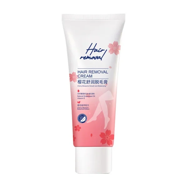 Creme depilatório Sakura para pernas, braços, axilas, lábios, depilação, calmante, hidratante para mulheres, produtos de beleza corporal, 50g - Imagem 8