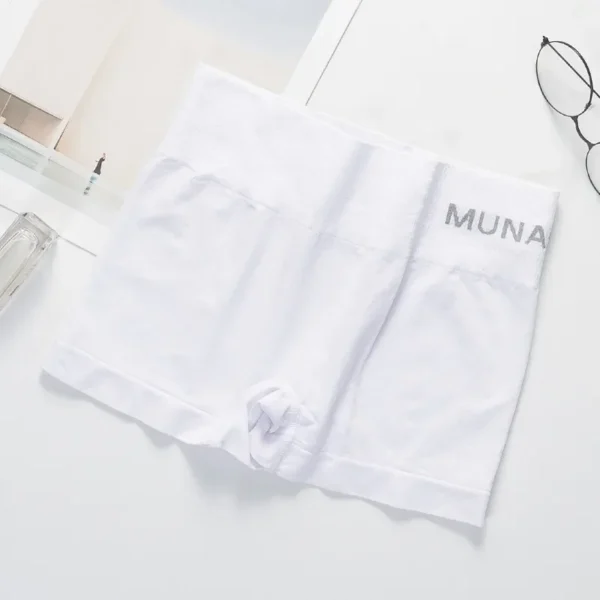 Calças de segurança sem costura confortáveis respiráveis boxers elásticos calcinha doce shorts sem costura Шорты Ж Во pantalons de seguridad - Imagem 6