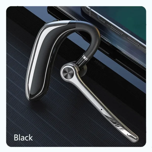 EARDECO-fone de ouvido único sem fio com microfone, fone de ouvido bluetooth, auscultador com cancelamento de ruído - Imagem 8