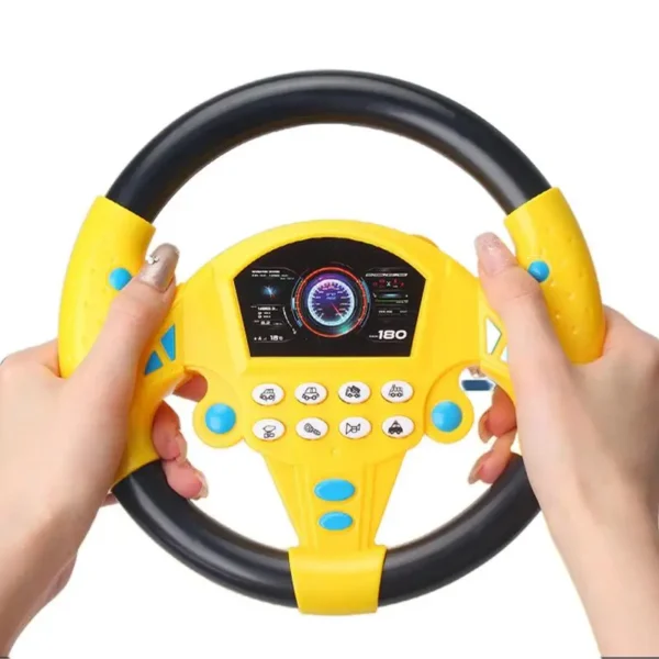 Brinquedo Kids Electric Steering Wheel Toy - Imagem 2