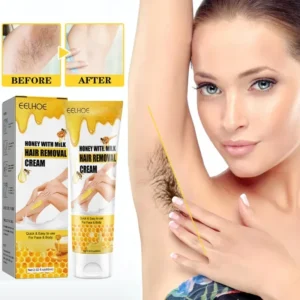 Depilador indolor Creme depilatório para mulheres Homens e mulheres Cuidados eficazes com o corpo, axilas, pernas, braços, cera de beleza para remoção de pelos