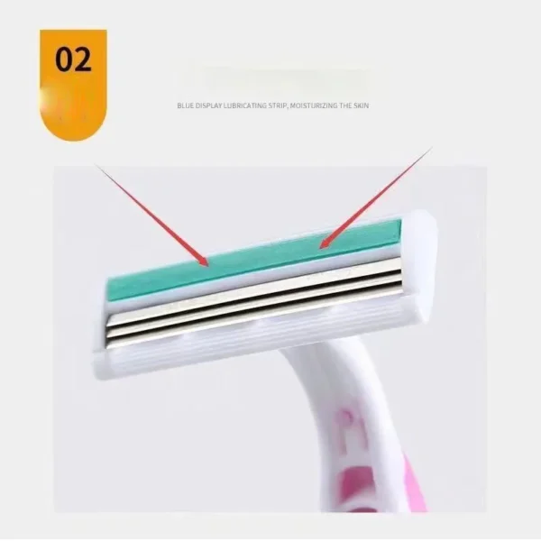 4PCS Depilador de pelos nas axilas Rolo de mola portátil seguro para mulheres Depilador de remoção de pelos faciais Massageador de cuidados faciais Ferramenta depiladora de beleza - Imagem 4