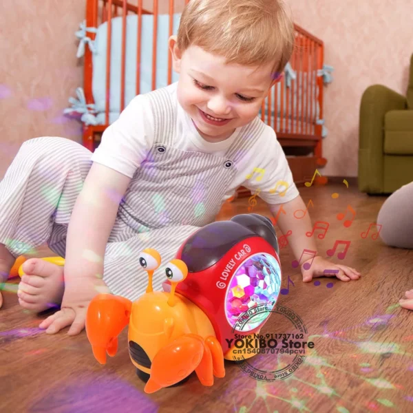 Brinquedo Crawling Crab Baby Toys - Imagem 3
