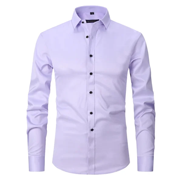 Camisa de manga longa masculina de algodão 6XL 8XL primavera verão formal alta qualidade casual wear respirável moda cor sólida plus size - Imagem 8