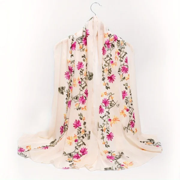 Lenço de seda quadrado vintage feminino, bandana de boémia bandana de flores bandana luxuosa, acessórios de verão, novo, 2022 - Imagem 9