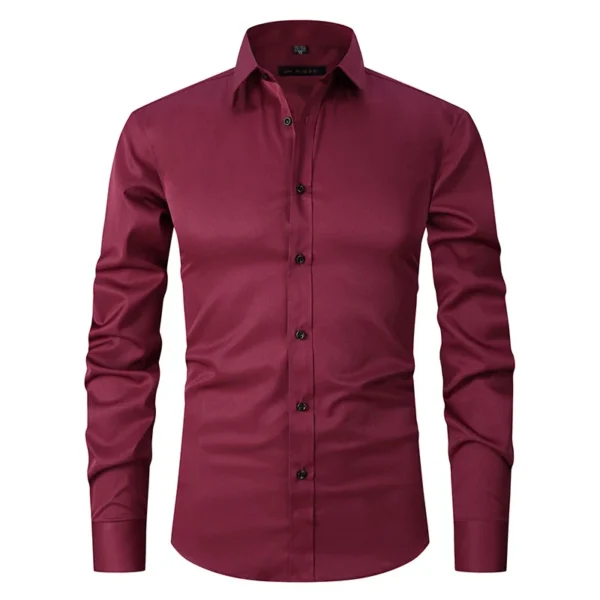 Camisa de manga longa masculina de algodão 6XL 8XL primavera verão formal alta qualidade casual wear respirável moda cor sólida plus size - Imagem 9