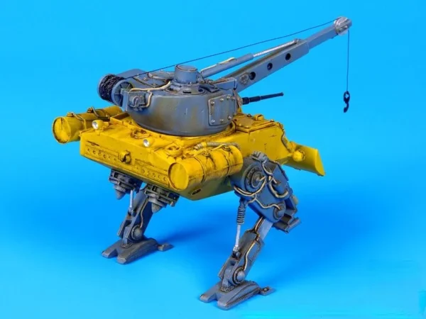 Tanque Armor Model Assembly Kit, Estatueta de Resina Die-Cast, Pintura Livre, Frete Grátis, Sem Manual de Instruções, Escala 1:72
