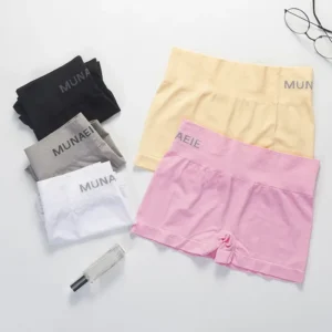 Calças de segurança sem costura confortáveis respiráveis boxers elásticos calcinha doce shorts sem costura Шорты Ж Во pantalons de seguridad