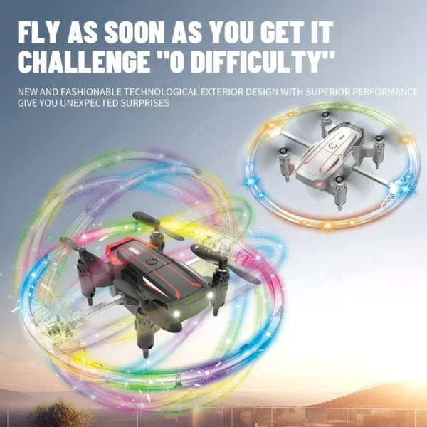 K10 MAX Professional 4K HD Camera Drone, Fluxo Óptico, 360 °, Evitar Obstáculos, Tiro Vertical de Quatro Eixos, Novo - Imagem 2