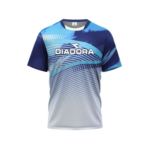 Novas roupas esportivas de badminton de manga curta fitness roupas de tênis 2023 Novas roupas de ciclismo Dona Men respiráveis ​​com absorção de suor - Imagem 16