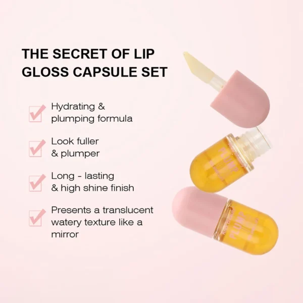 Instant Volumising Lip Serum, Colágeno Plumper, de longa duração aumenta lábios, volume batons, copos antiaderentes, cosméticos sexy - Imagem 5
