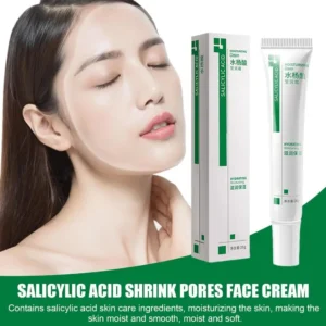 Ácido salicílico Clareador Encolher Creme Facial Suavizante Reparador Cremes para a Pele Facial Saúde Feminina Beleza Produtos para Cuidados com a Pele