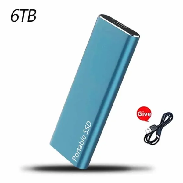 Disco rígido SSD externo portátil, Disco Flash Original para Xiami, Tipo C USB 3.1, 128TB, 2TB, 30TB, 64TB - Imagem 25