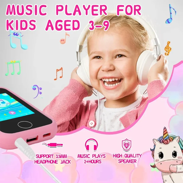 Brinquedo Kids Smart Phone Camera Toys Touchscreen - Imagem 5
