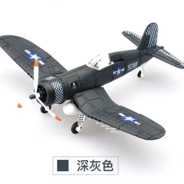 Furacão Militar Fighter, Montagem Avião Modelo, DIY Puzzle Toy, Presente De Plástico, 4D, WW2 F4U Fighter P51 BF109, 1:48 - Imagem 14