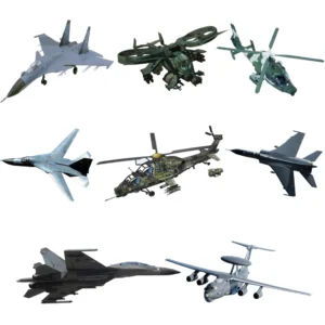 Mini modelo de montagem de avião, ornamento militar lutador, JH-7, SU-33, J-11, SU-47, KJ-2000, WZ-9, SA-52B, WZ-10,,, 8 estilos