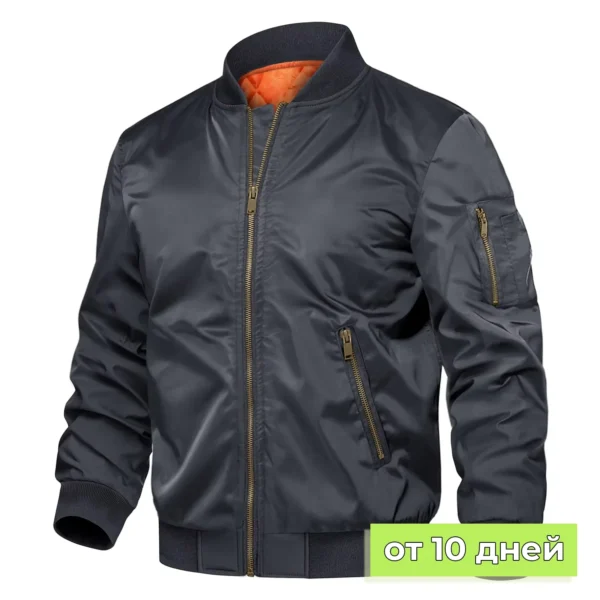 TACVASEN-Jaquetas bombardeiras acolchoadas para homens, jaqueta piloto, moda casual de beisebol, streetwear varsity, casaco retrô, inverno - Imagem 10