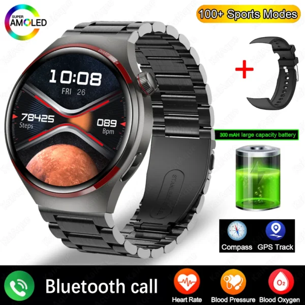 Relogio Digital Huwei 2024 New GT4 PRO Smart Watch - Imagem 8
