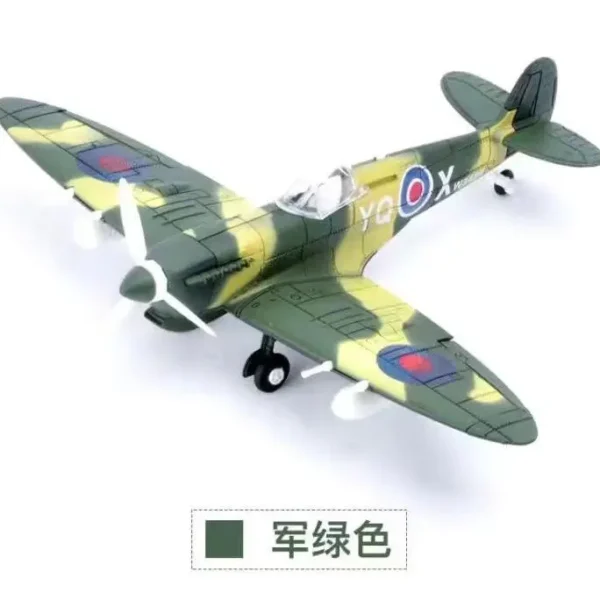 Furacão Militar Fighter, Montagem Avião Modelo, DIY Puzzle Toy, Presente De Plástico, 4D, WW2 F4U Fighter P51 BF109, 1:48 - Imagem 19
