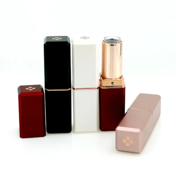 1pc Portátil Vazio Batom Tubo 12.1mm Calibre DIY Lip Balm Tubes De Metal Lip Gloss Cosméticos Embalagem Recipiente Beleza Ferramenta - Imagem 4