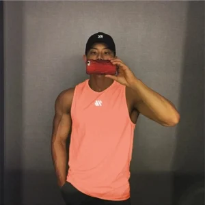 Camisola de alças sem mangas de ginástica masculina, colete esportivo respirável masculino, camiseta masculina, colete de corrida, 2022