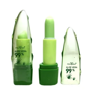 99% ALOE VERA Hidratante Lábios Batom Jelly Batom Longa Duração Mudança de Temperatura Cor Batom Maquiagem