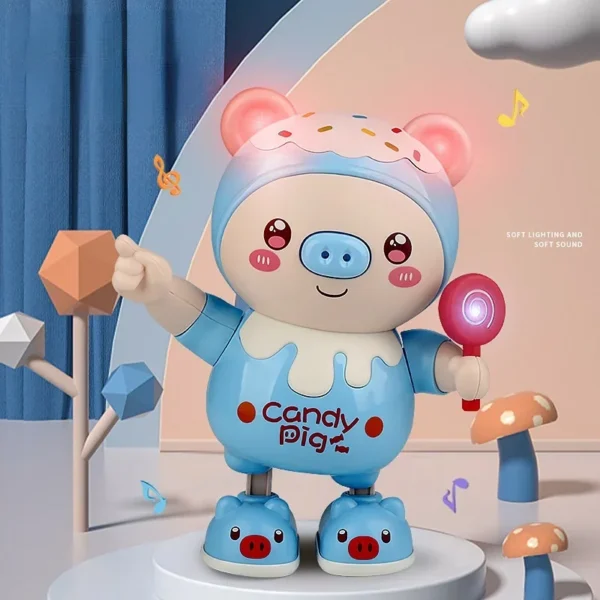 brinquedo Baby Dancing Pig Toy Kawaii - Imagem 4