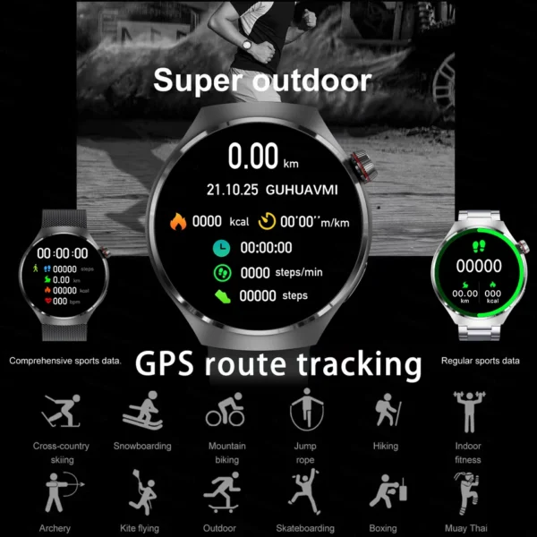 Relogio Digital Huawei GT4 PRO Smart Watch - Imagem 3