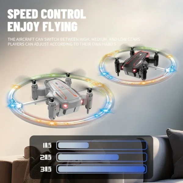 K10 MAX Professional 4K HD Camera Drone, Fluxo Óptico, 360 °, Evitar Obstáculos, Tiro Vertical de Quatro Eixos, Novo - Imagem 5