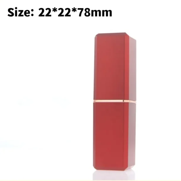 1pc Portátil Vazio Batom Tubo 12.1mm Calibre DIY Lip Balm Tubes De Metal Lip Gloss Cosméticos Embalagem Recipiente Beleza Ferramenta - Imagem 6