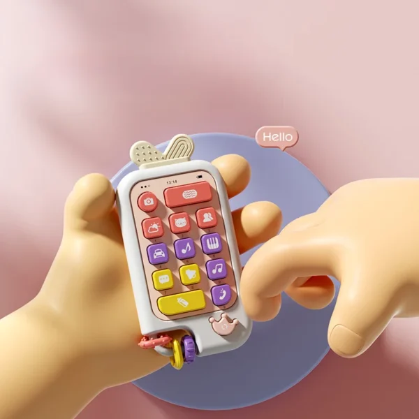 Brinquedo Baby Telephone Music Toy - Imagem 3