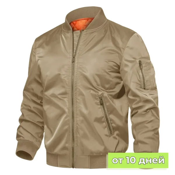 TACVASEN-Jaquetas bombardeiras acolchoadas para homens, jaqueta piloto, moda casual de beisebol, streetwear varsity, casaco retrô, inverno - Imagem 7