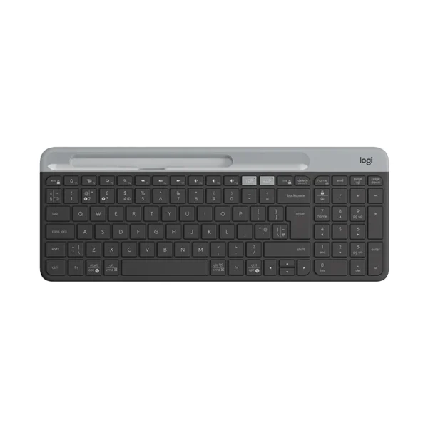 Logitech-k580 teclado sem fio portátil, luz fina, multi-dispositivo, para pc, tablet, laptop, ipad, computador de escritório - Imagem 7