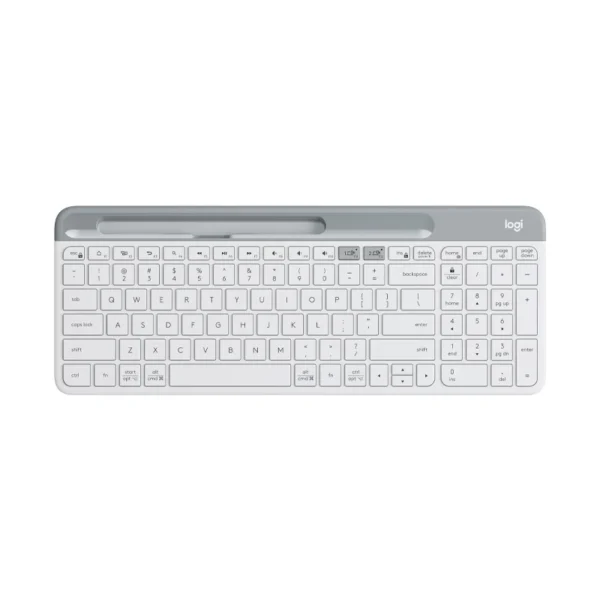 Logitech-k580 teclado sem fio portátil, luz fina, multi-dispositivo, para pc, tablet, laptop, ipad, computador de escritório - Imagem 8