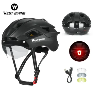 BIKING OCIDENTAL-Capacete de ciclismo para homens, boné de segurança, scooter elétrico, motocicleta, MTB, bicicleta de estrada, scooter elétrico