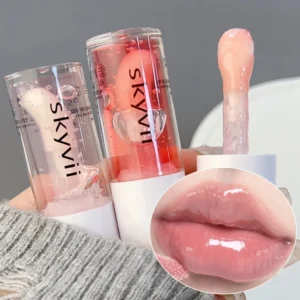 Óleo labial de gelatina de cristal à prova d'água, hidratante duradouro, casaco labial para batom, brilho labial colorido, lábios claros, bálsamo labial  4.3  7 avaliações  ౹  100 vendidosCor: 020201Itens similaresCoreano Kawaii Honey Peach Lip Oil, Longa Duração Hidrata o Soro,