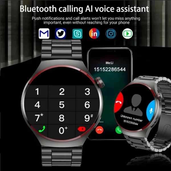 Relogio Digital Huwei 2024 New GT4 PRO Smart Watch - Imagem 2