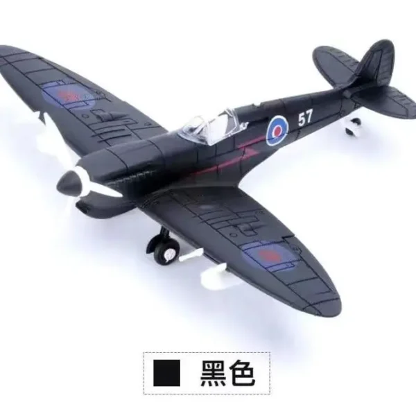 Brinquedo militar do enigma do lutador, presentes plásticos do brinquedo de DIY, enigma do furacão, WWII, 4D, BF109, F4U, P51, 1:48 - Imagem 33