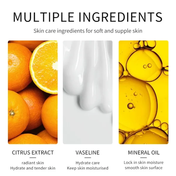 Vitamina C Creme Facial Refrescante Hidratante Antienvelhecimento Clareador de Pele Hidratante Cremes Diurnos VC Creme Facial Beleza Cuidados Faciais - Imagem 4