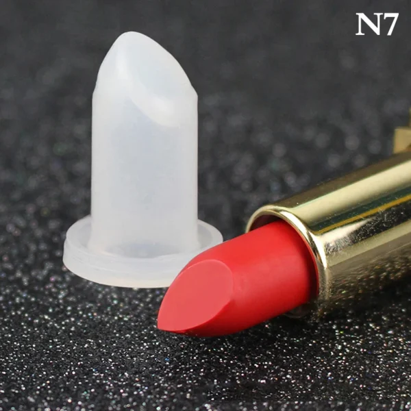 1Pc Silicone Batom Molde DIY Lip Balm Cosmético Molde Suporte Batom Molde DIY Artesanato Ferramenta Molde Feito à Mão - Imagem 7