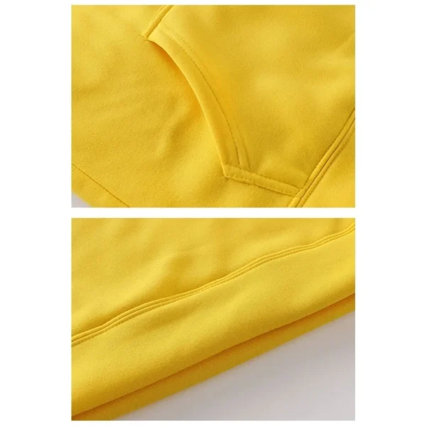 Homens Mulheres Moletom Com Capuz Casual Moletom Feminino Moletom Com Capuz Esportivo 2022 Novo Moletom Com Capuz Fleece Preto Branco Moletom Com Capuz Minimalismo Roupas de Casal - Imagem 6